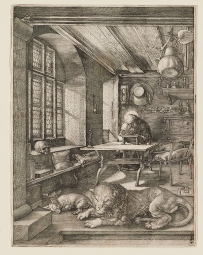 Der heilige Hieronymus im Gehäus von Albrecht Dürer