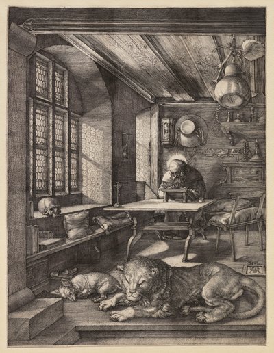 Der heilige Hieronymus im Gehäus von Albrecht Dürer