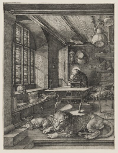 Der heilige Hieronymus im Gehäus von Albrecht Dürer