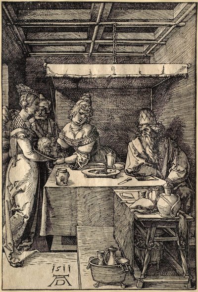 Salome empfängt den Kopf von Johannes dem Täufer von Albrecht Dürer