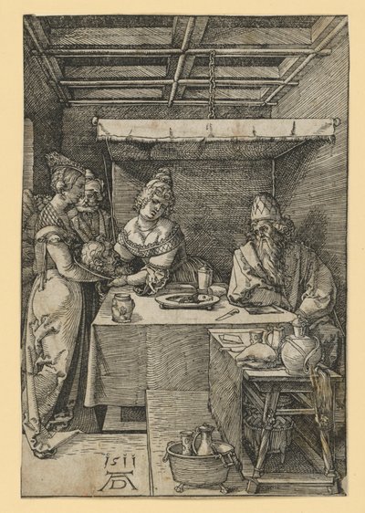 Salome erhält den Kopf Johannes des Täufers von Albrecht Dürer