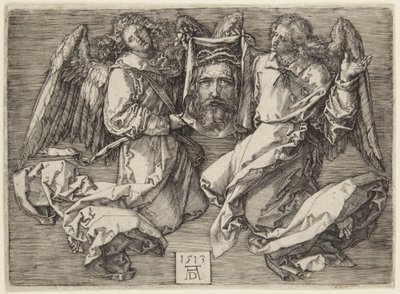 Das von zwei Engeln gehaltene Sudarium von Albrecht Dürer