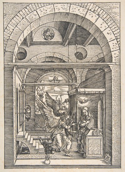 Die Verkündigung, aus „Das Marienleben“ von Albrecht Dürer