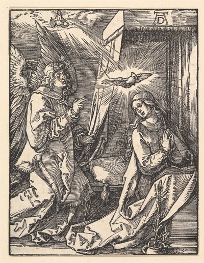 Die Verkündigung, aus "Die Kleine Passion" von Albrecht Dürer