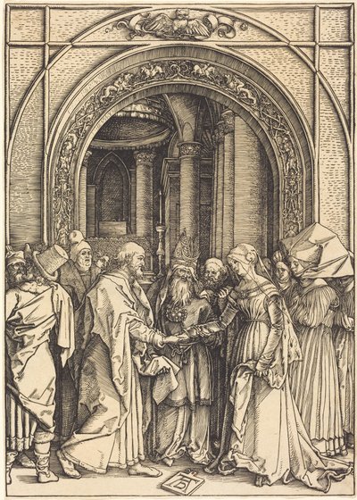 Die Verlobung der Jungfrau von Albrecht Dürer