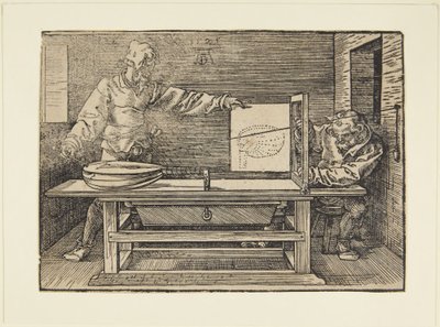 Der Zeichner der Laute von Albrecht Dürer