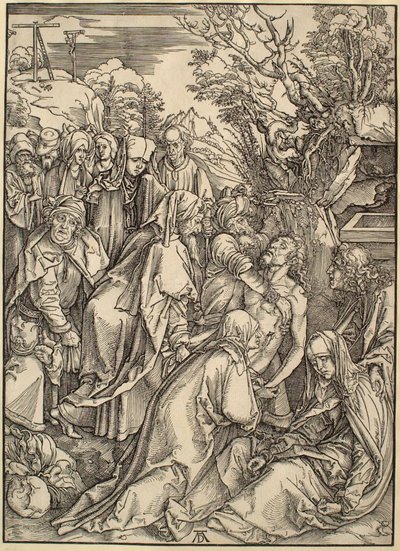 Die große Passion: Die Kreuzabnahme von Albrecht Dürer