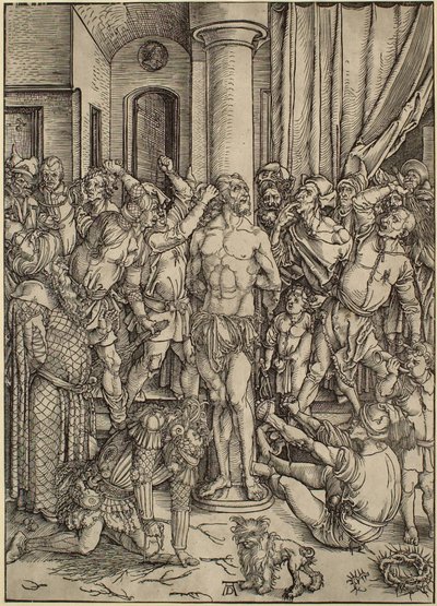 Die Große Passion: Die Geißelung von Albrecht Dürer