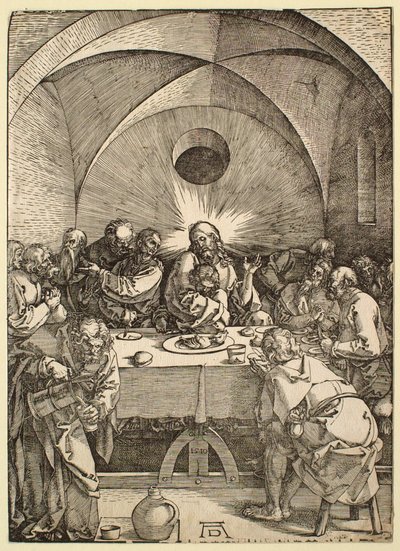 Die Große Passion: Das letzte Abendmahl von Albrecht Dürer