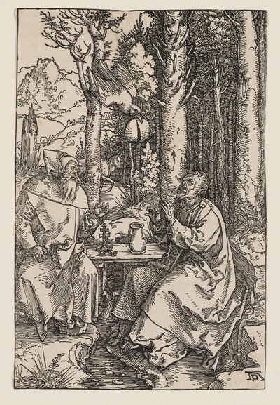 Die Einsiedler St. Paul und St. Antonius von Albrecht Dürer