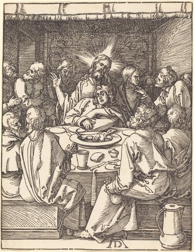 Das letzte Abendmahl von Albrecht Dürer