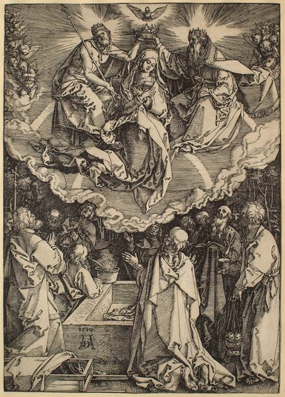 Das Marienleben: Mariä Himmelfahrt und Krönung von Albrecht Dürer