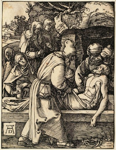 Die Kleine Passion: Die Kreuzabnahme von Albrecht Dürer