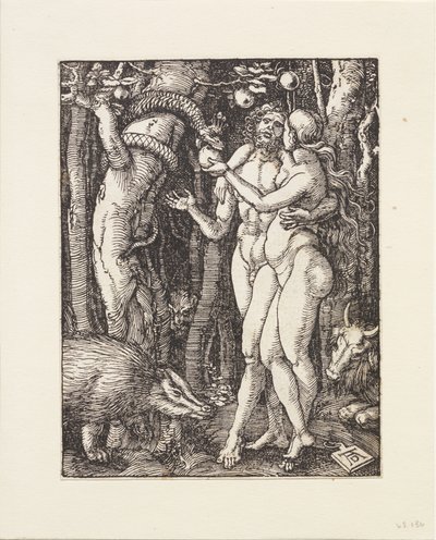 Die kleine Passion: Der Sündenfall von Albrecht Dürer