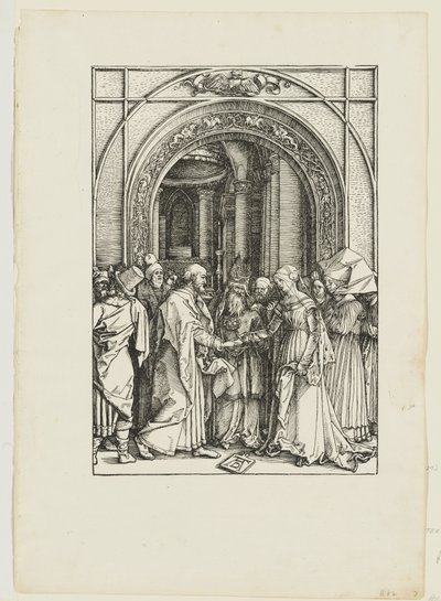 Die Vermählung Mariens von Albrecht Dürer