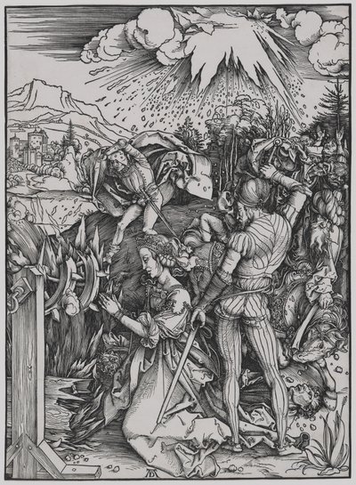 Das Martyrium der hl. Katharina von Albrecht Dürer