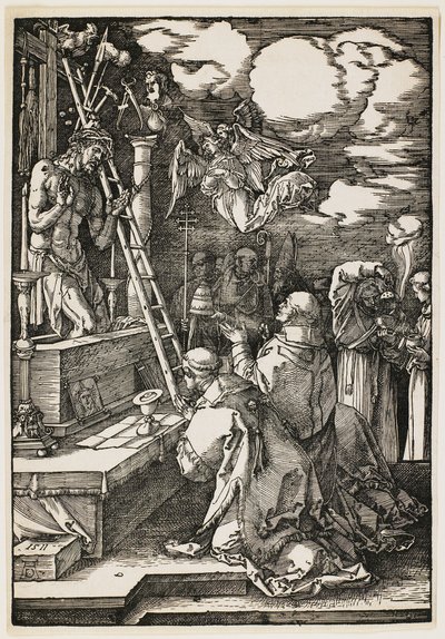 Die Messe des Heiligen Gregor von Albrecht Dürer
