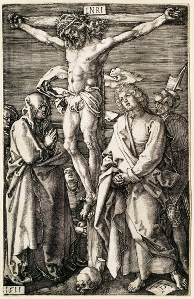 Die Passion: Christus am Kreuz von Albrecht Dürer