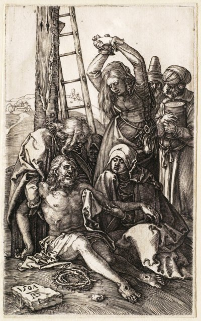 Die Passion: Die Beweinung von Albrecht Dürer