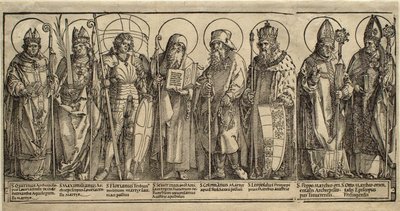 Die Schutzheiligen Österreichs von Albrecht Dürer