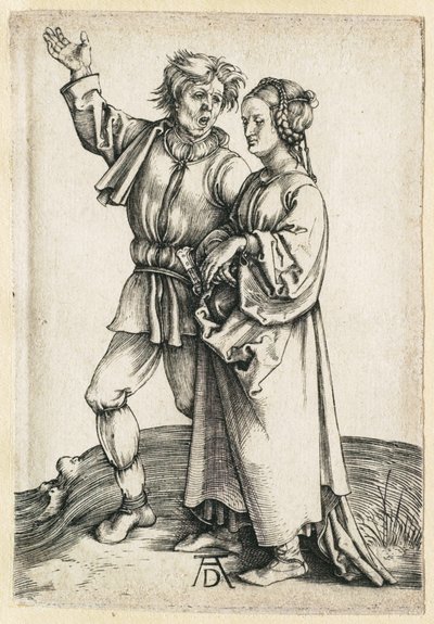 Der Bauer und seine Frau von Albrecht Dürer