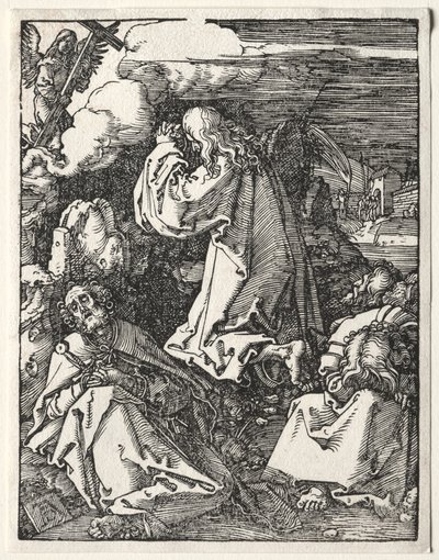 Die Kleine Passion: Christus am Ölberg von Albrecht Dürer
