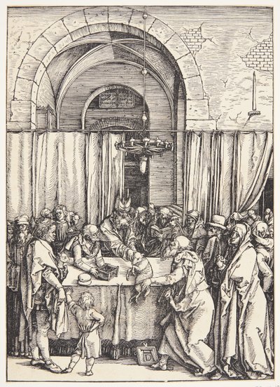 Die Ablehnung von Joachims Opfergabe von Albrecht Dürer