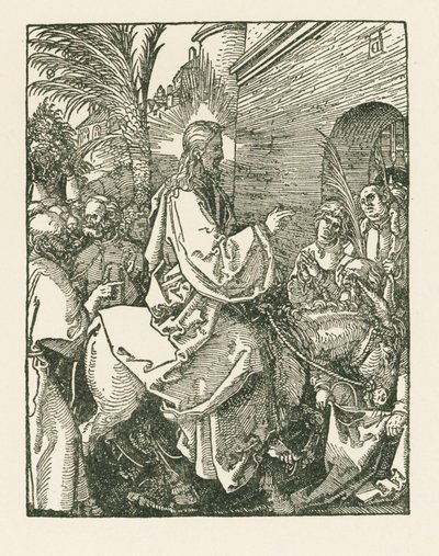 Einzug Christi in Jerusalem von Albrecht Dürer or Duerer