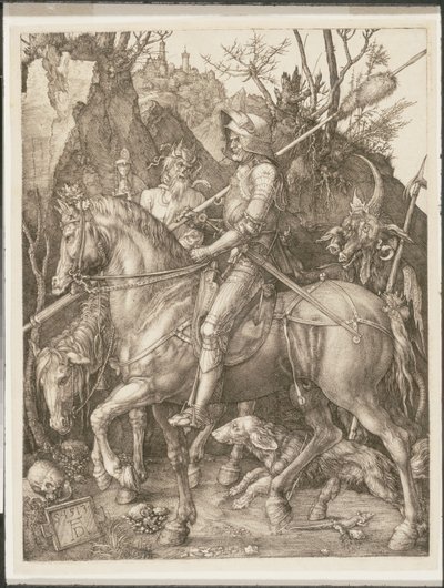 Ritter, Tod und Teufel von Albrecht Dürer or Duerer