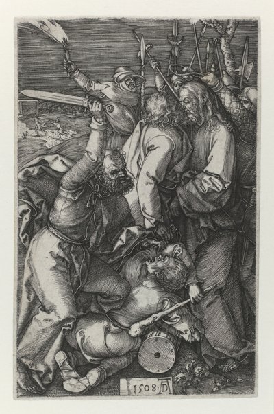 Die Verhaftung Christi, 1508 von Albrecht Dürer