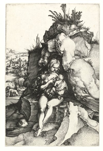 Die Buße des heiligen Johannes Chrysostomus, 1496 von Albrecht Dürer