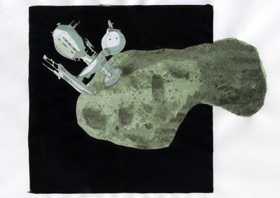 Antizipation: Asteroidenbergbau, Ausbeutung von Rohstoffen aus Asteroiden und anderen Kleinplaneten. von Alessandro Lonati