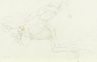 Körper in einem Grab von Alex Colville