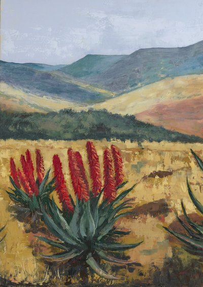 Rote Aloe-Hügel von Alex Cornell