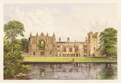 Newstead Abbey, Nottinghamshire, England. 1880 (Gravur) von Alexander Francis (after) Lydon