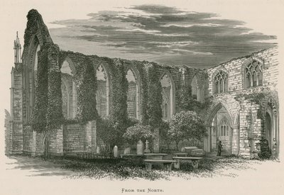 Bolton Priory, von Norden von Alexander Francis Lydon