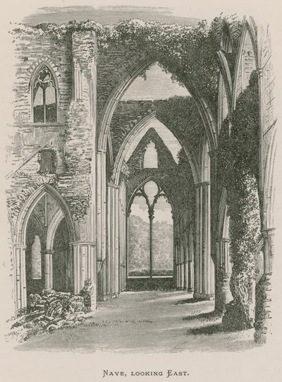 Tintern Abbey, Schiff, Blick nach Osten von Alexander Francis Lydon