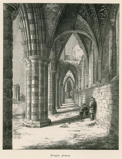 Whitby Abbey, Nordschiff von Alexander Francis Lydon