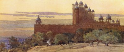 Die Moschee und das Siegestor, Fatehpur Sikri von Alexander Henry Hallam Murray