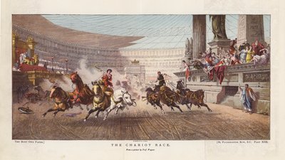 Das Wagenrennen von Alexander von Wagner