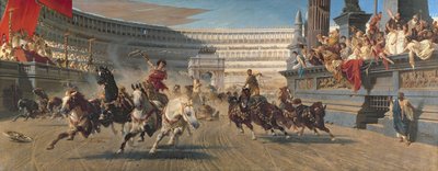Das Wagenrennen von Alexander von Wagner