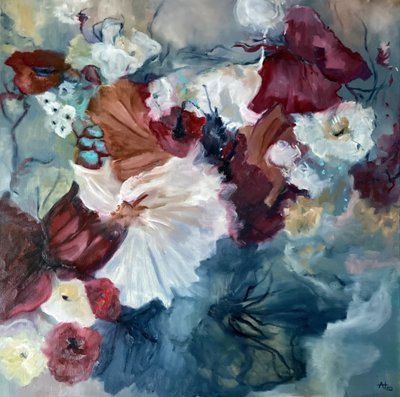 Stimmungsvolles Blumenbild von Alexandra Higgins