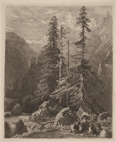 Essais de gravure à l