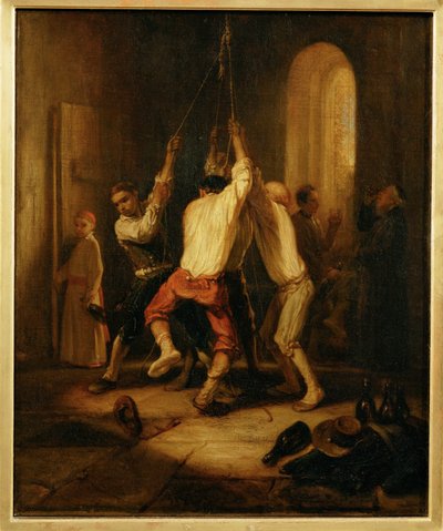 Die Glockenläuter von Alexandre Gabriel Decamps