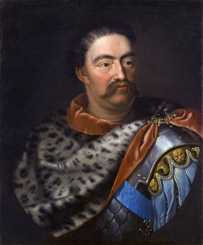 Porträt von Johann III. Sobieski, König von Polen von Alexandre Jan Tricius