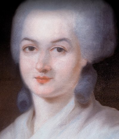Porträt von Olympe de Gouges von Alexandre Kucharski