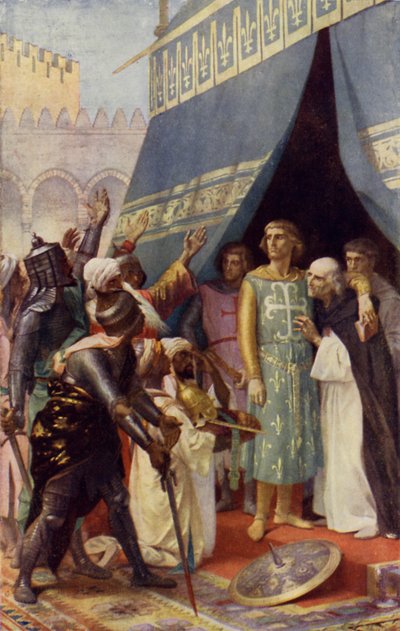 St. Louis als Gefangener in den Händen der Sarazenen von after Alexandre Cabanel