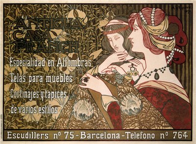 Antigua Casa Franch, 1899 von Alexandre de Riquer