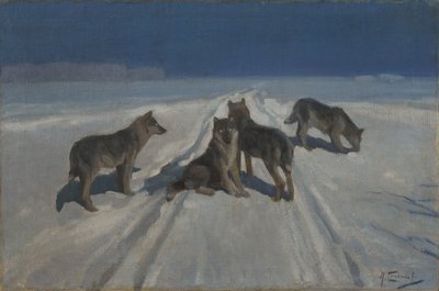 Wölfe von Alexei Stepanovich Stepanov