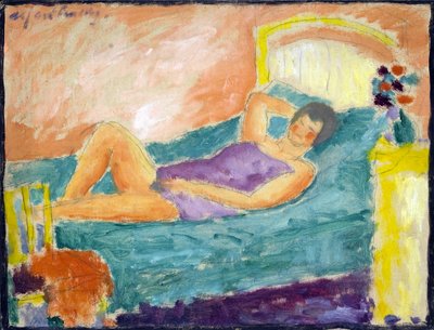 Das liegende Mädchen von Alexej von Jawlensky